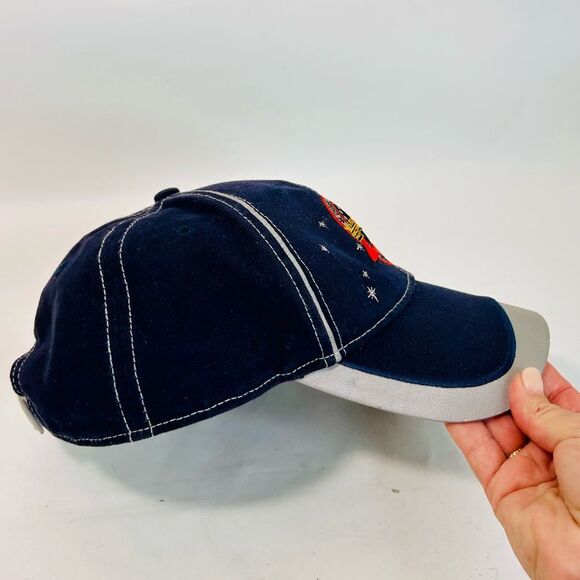 Vintage Y2K Disney Epcot Mission Space Ride Blue Adjustable Cap OS - Picture 3 of 11
